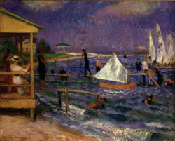 The Sea Around Us; Nassau County Museum of Art exhibit; William Glackens