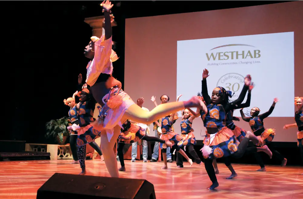 Westhab youth performers
