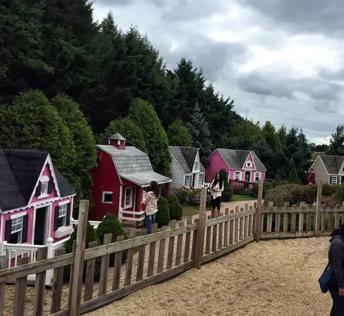 Little houses at White Post Farms Playground