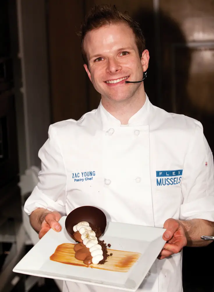 Chef Zac Young at New York Chocolate Show