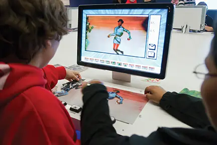animation station at museum of the moving image nyc