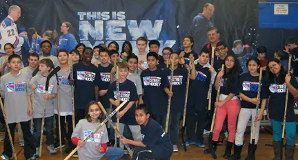 Boys and Girls Club of Northern Westcheter and the New York Rangers