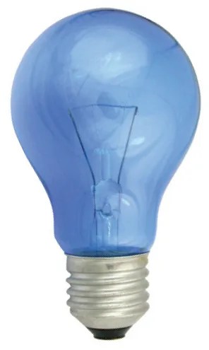 Blue Light Bulb