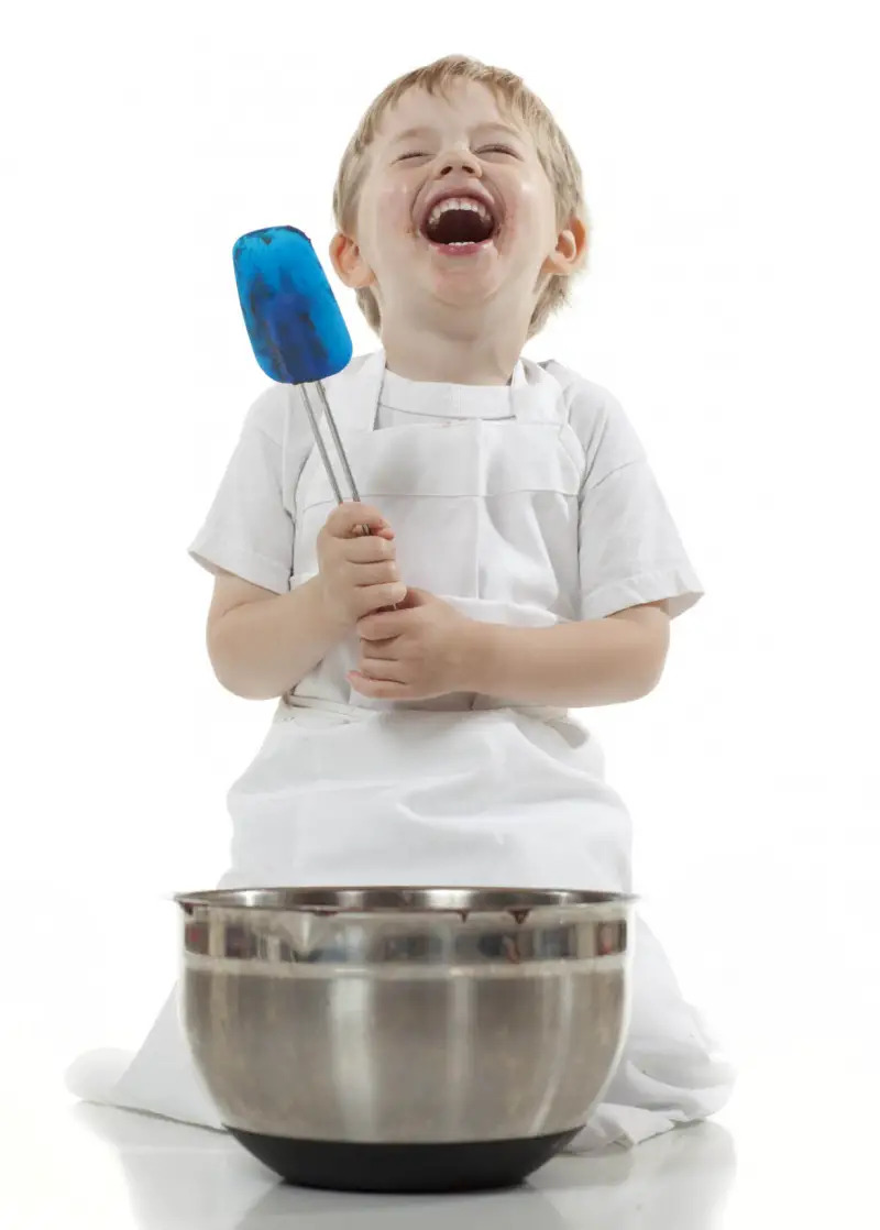 boy baking