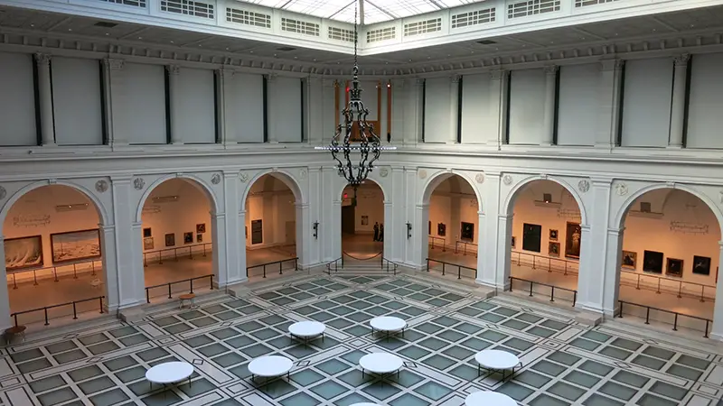 brooklyn museum atrium