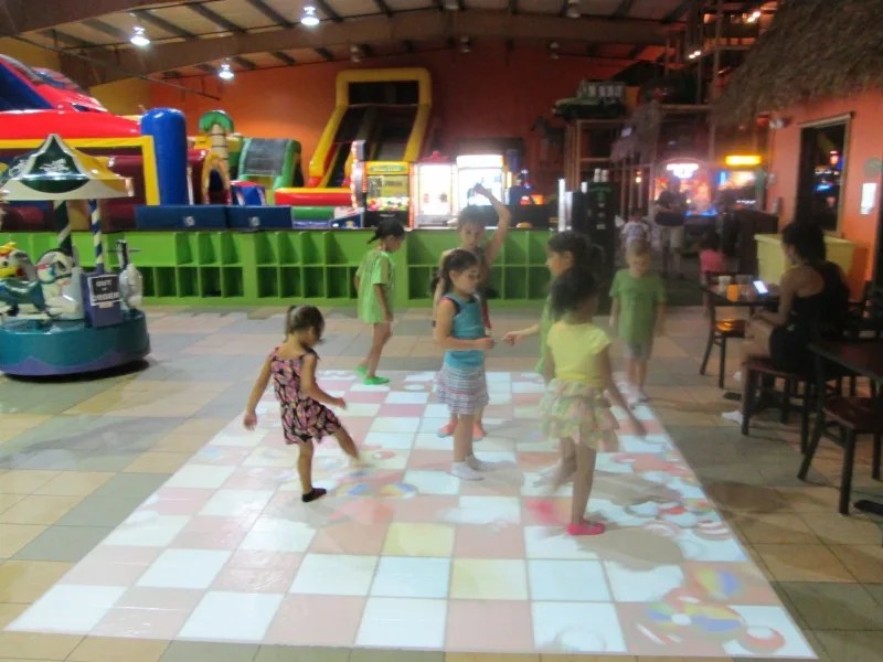 children play at safari adventure