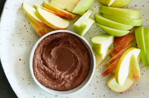 chocolate hummus from kitchen matters