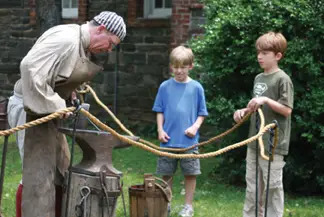 colonial day at st. paul's church in mount vernon ny