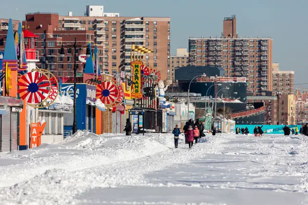 coney island winter