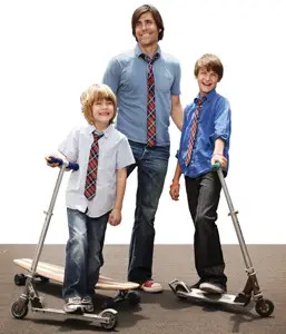 Dapper Dude ties for dad and youth in plaid