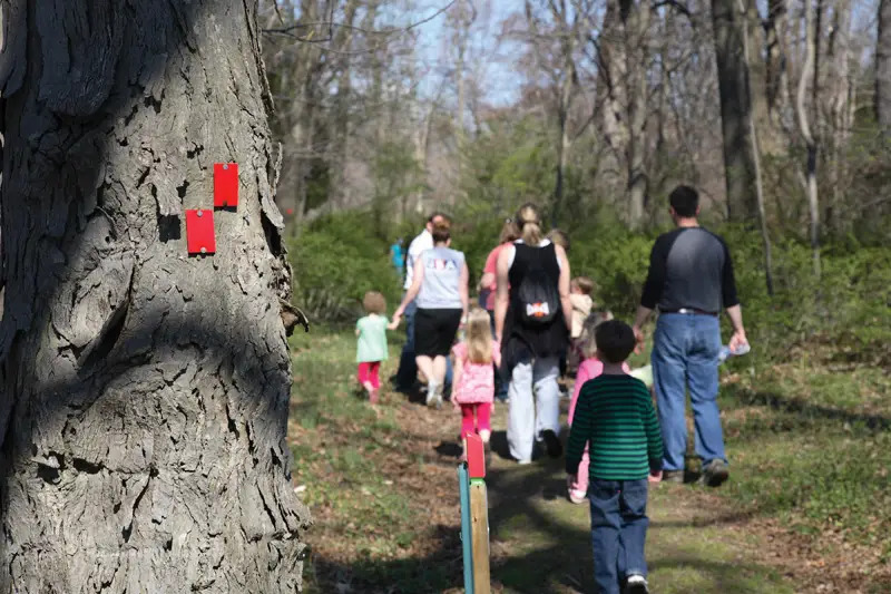 discovery quest trail at hudson highlands nature museum