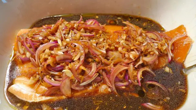 baked salmon with thai spices