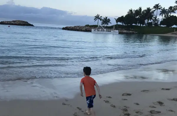 boy at beach