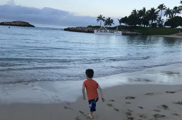 boy at beach