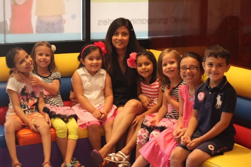 Courtesy FasTracKids Rego Park FasTracKids Rego Park teacher and students