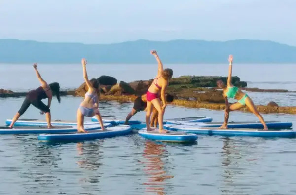 floating yoga