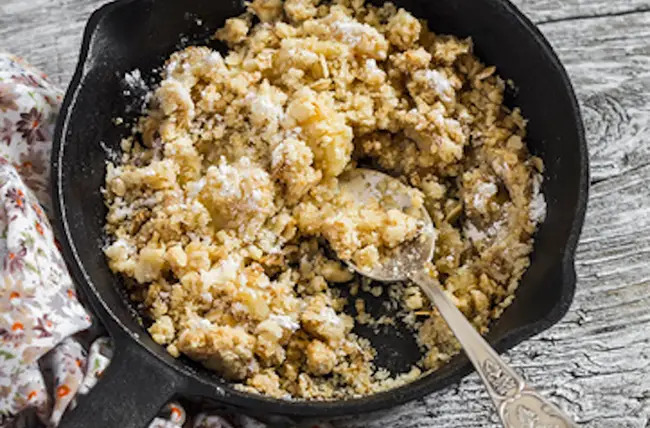 Not Your Granny's Fruit Crisp fruit crisp