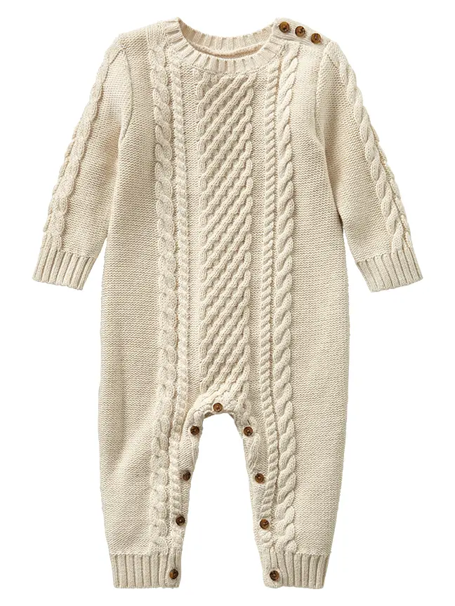 gap baby cable knit onesie