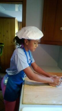girl-making-pasta