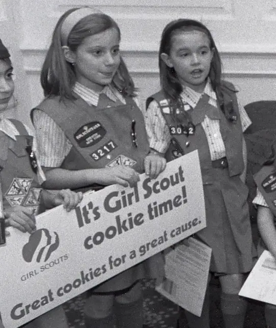 girl scouts cookie time