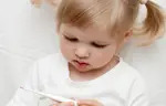 Girl with Thermometer