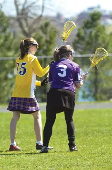 girls' lacrosse, high school players