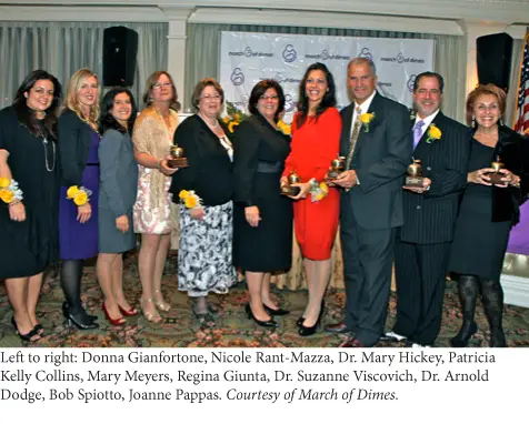 march of dimes presents golden apple awards