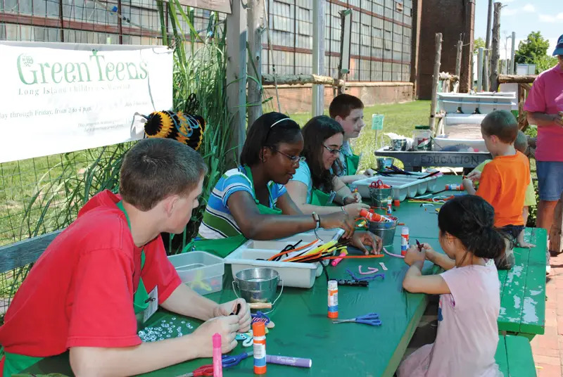 green teens at long island childrens museum