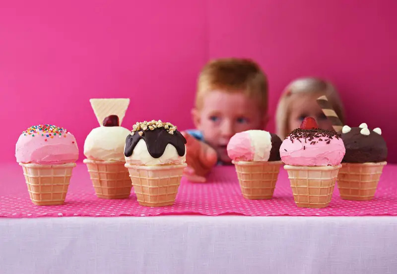 ice cream cone cakes