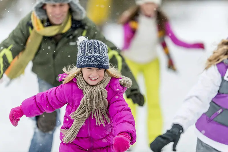 ice skating