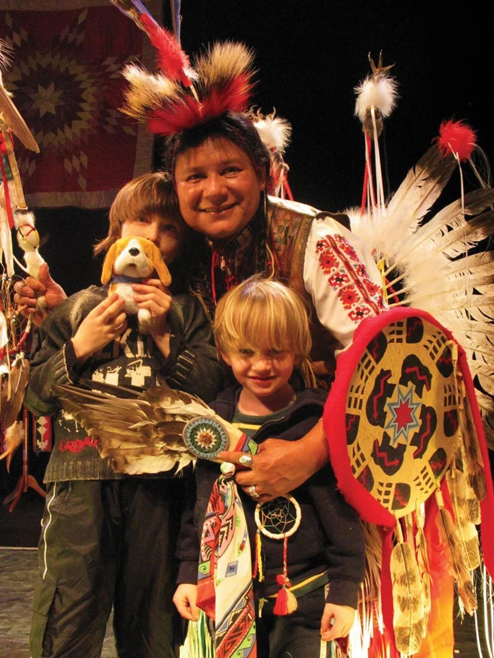 thunderbird american indian pow-wow