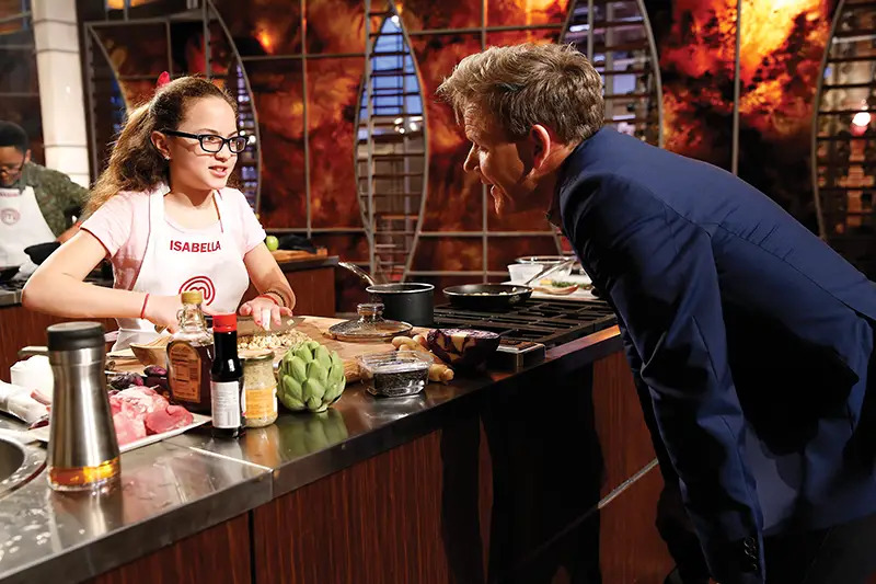 isabella velez with gordon ramsay