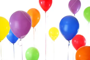 balloons for a birthday celebration