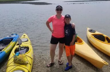 judy-and-son-kayaking