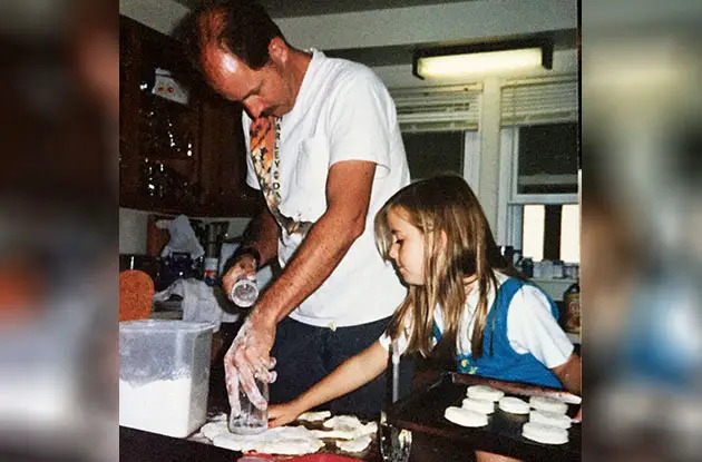 katelin cooking with father katelin cooking with father
