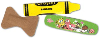 children's bandaids, colorful