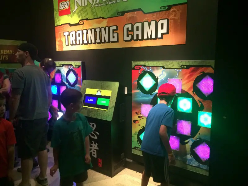 legoland discovery center ninjago laser training camp