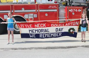 little neck-douglaston memorial day parade in queens