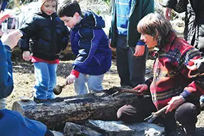 maple sugaring party at greenburgh nature center ny