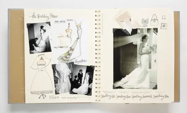 darcy miller our wedding scrapbook dress