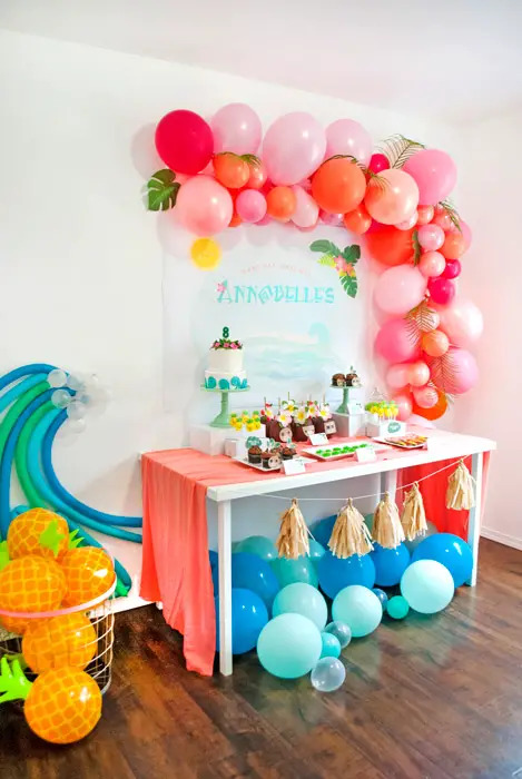 moana themed birthday party