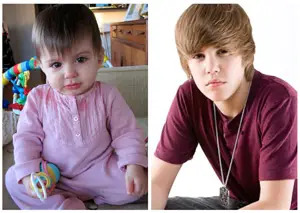 baby with justin bieber