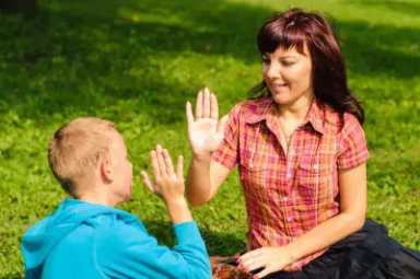 mother-and-son-outside