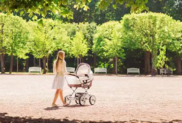 mother-pushing-stroller