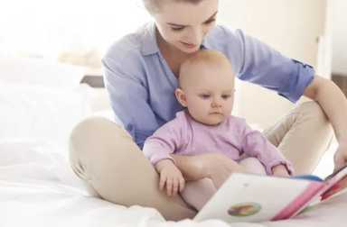 mother-reading-to-infant