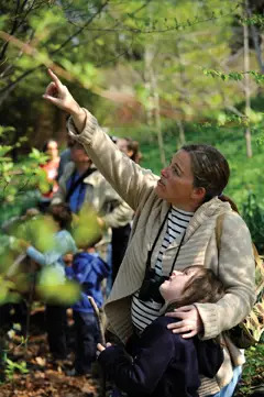 birding at wave hill for mother's day