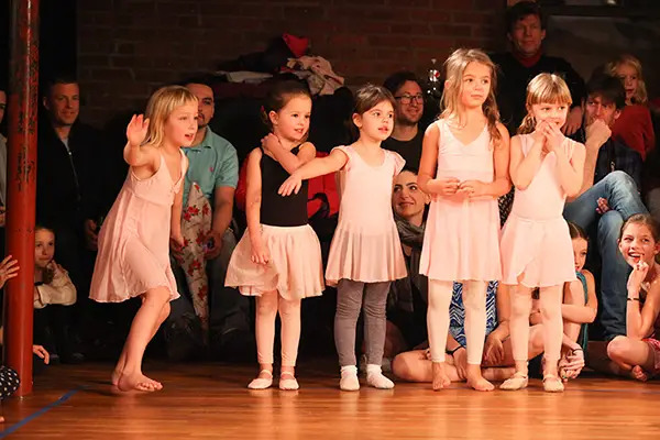 ballerinas waiting to dance