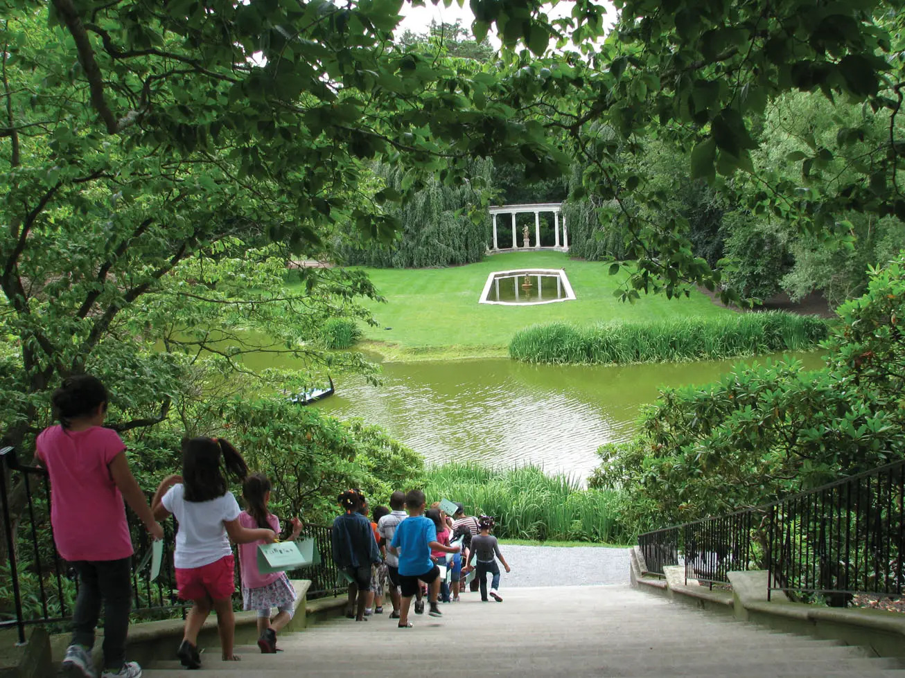 Old Westbury Garden storybook stroll