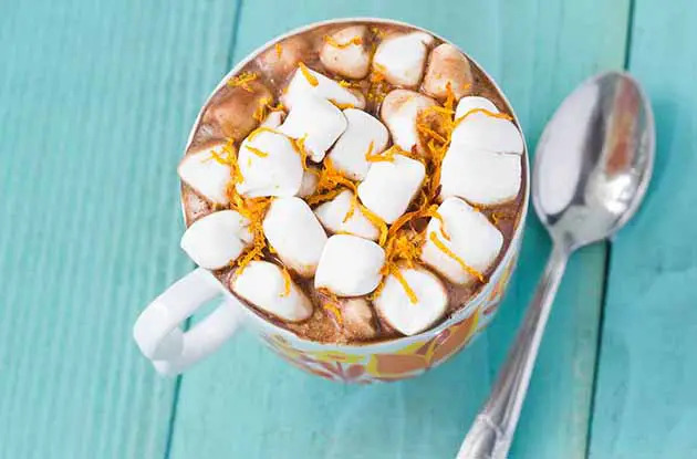 orange hot chocolate