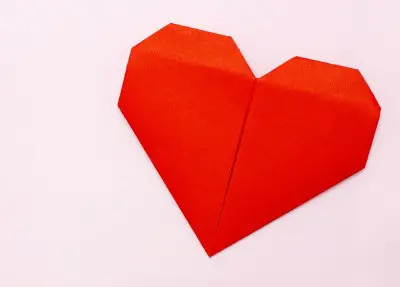 origami heart